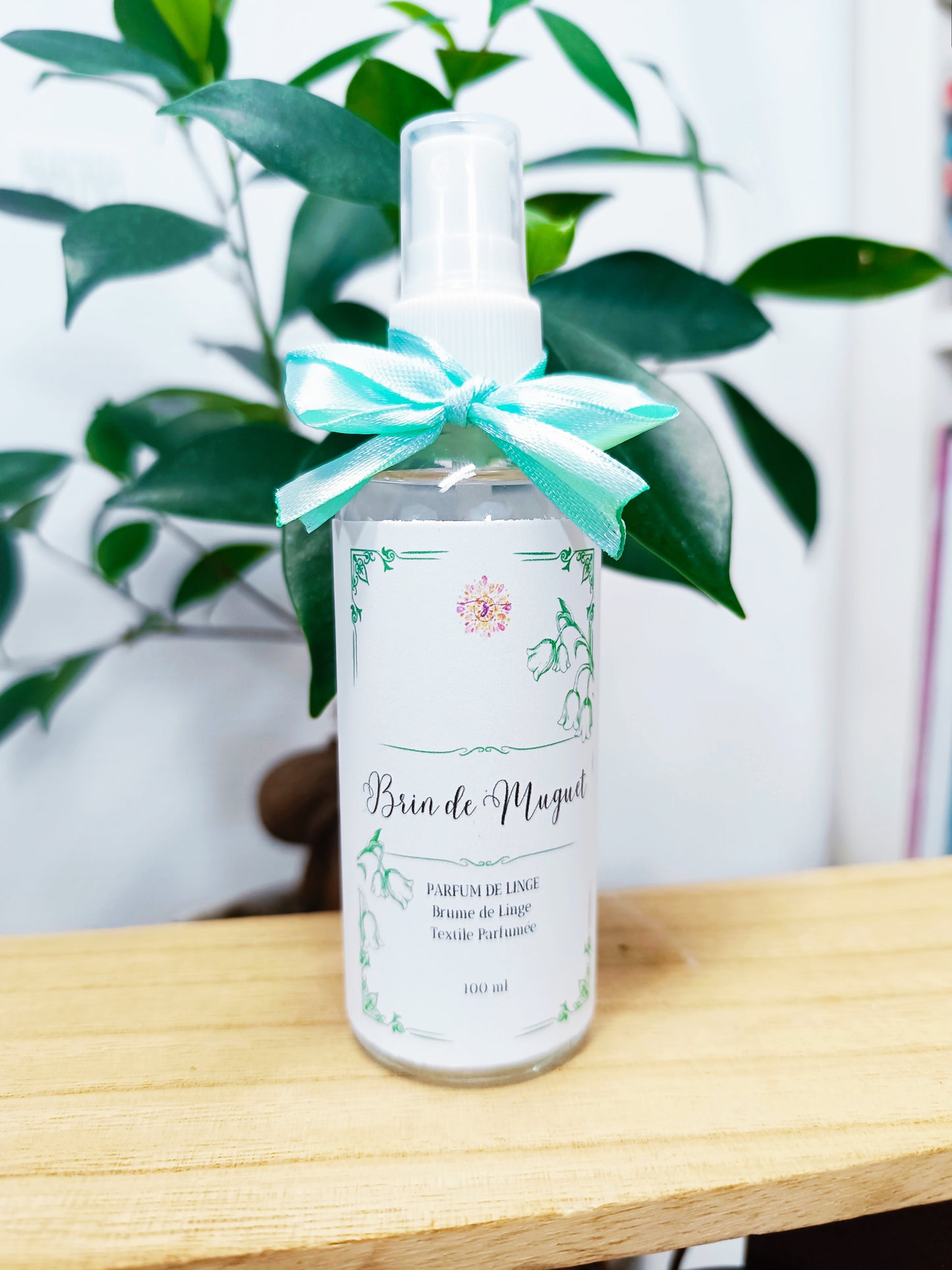 Parfum de Linge BRIN DE MUGUET - Brume de linge artisanale naturelle