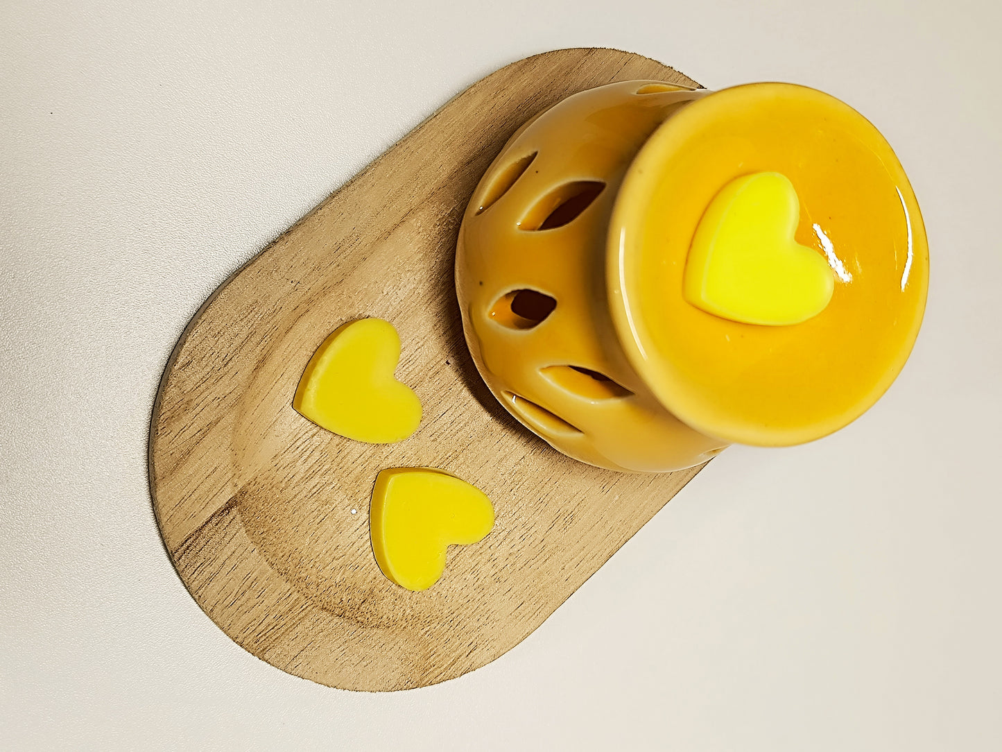 Fondants parfumés coeur Citronnelle