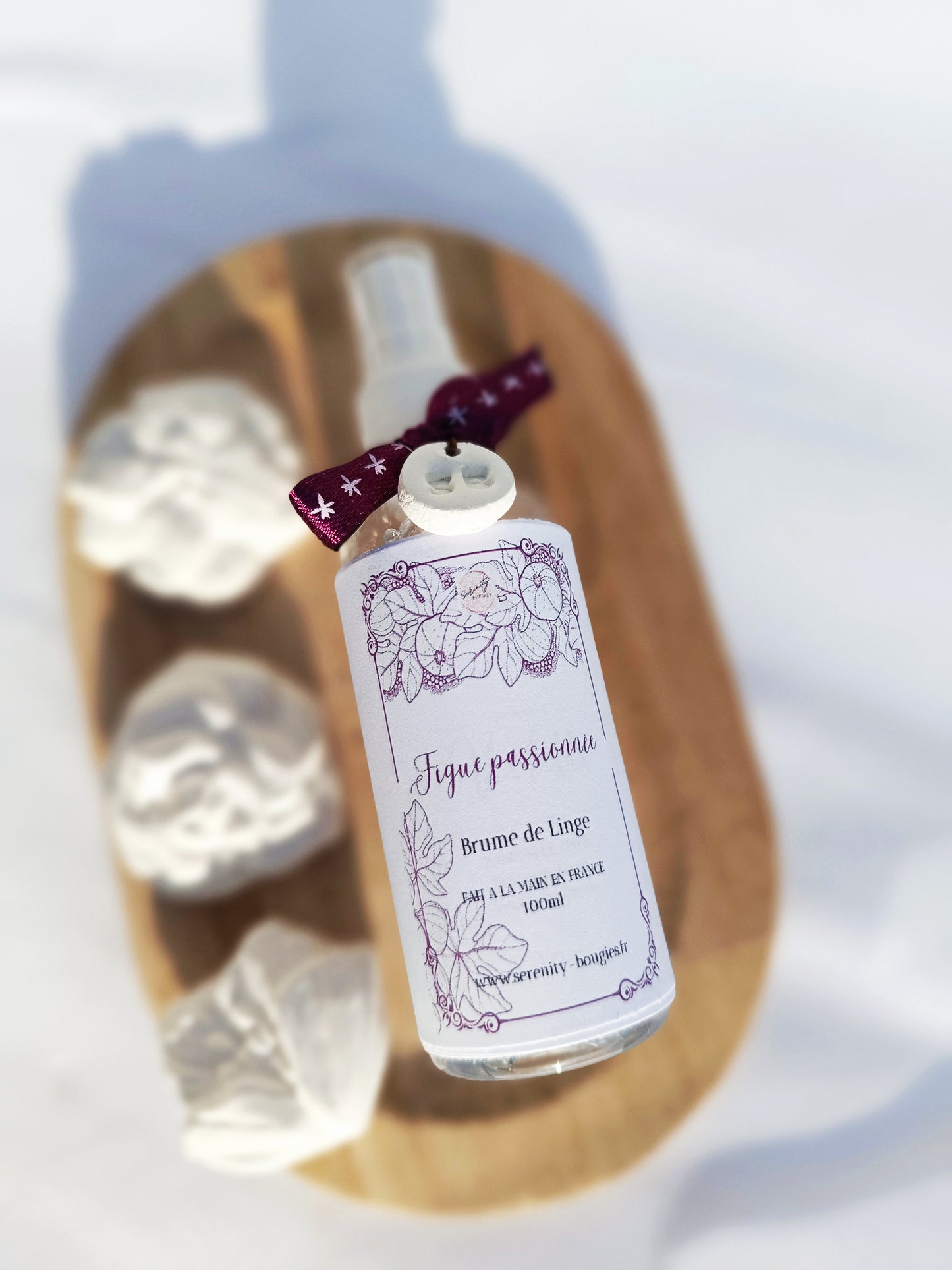 Parfum d'intérieur FIGUE PASSIONNEE - Brume de linge - Spray textile artisanal