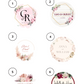 Bougie mariage personnalisable Romantique