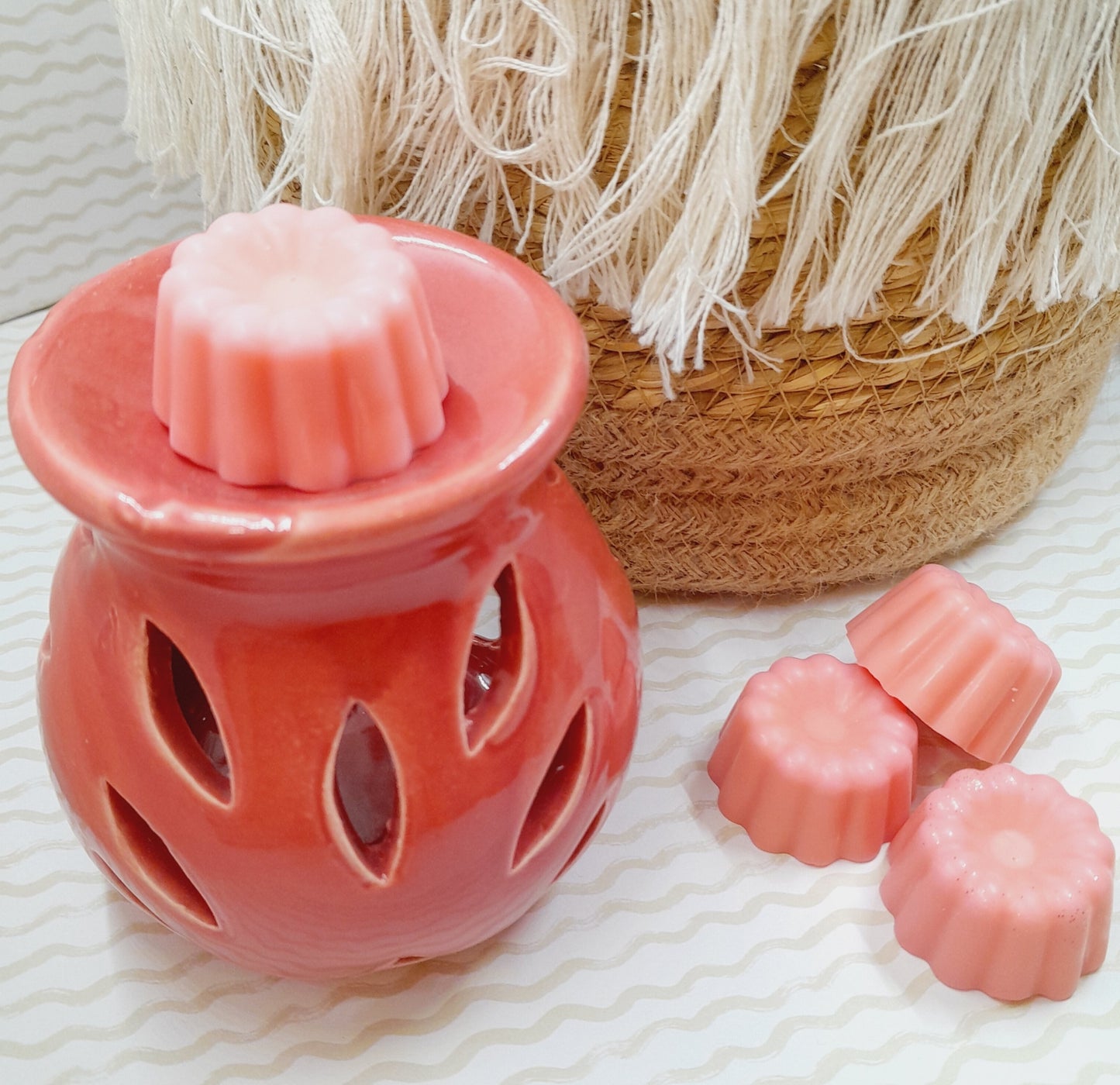 Fondant parfumé ROSE ANCIENNE - 100 % Cire Végétale