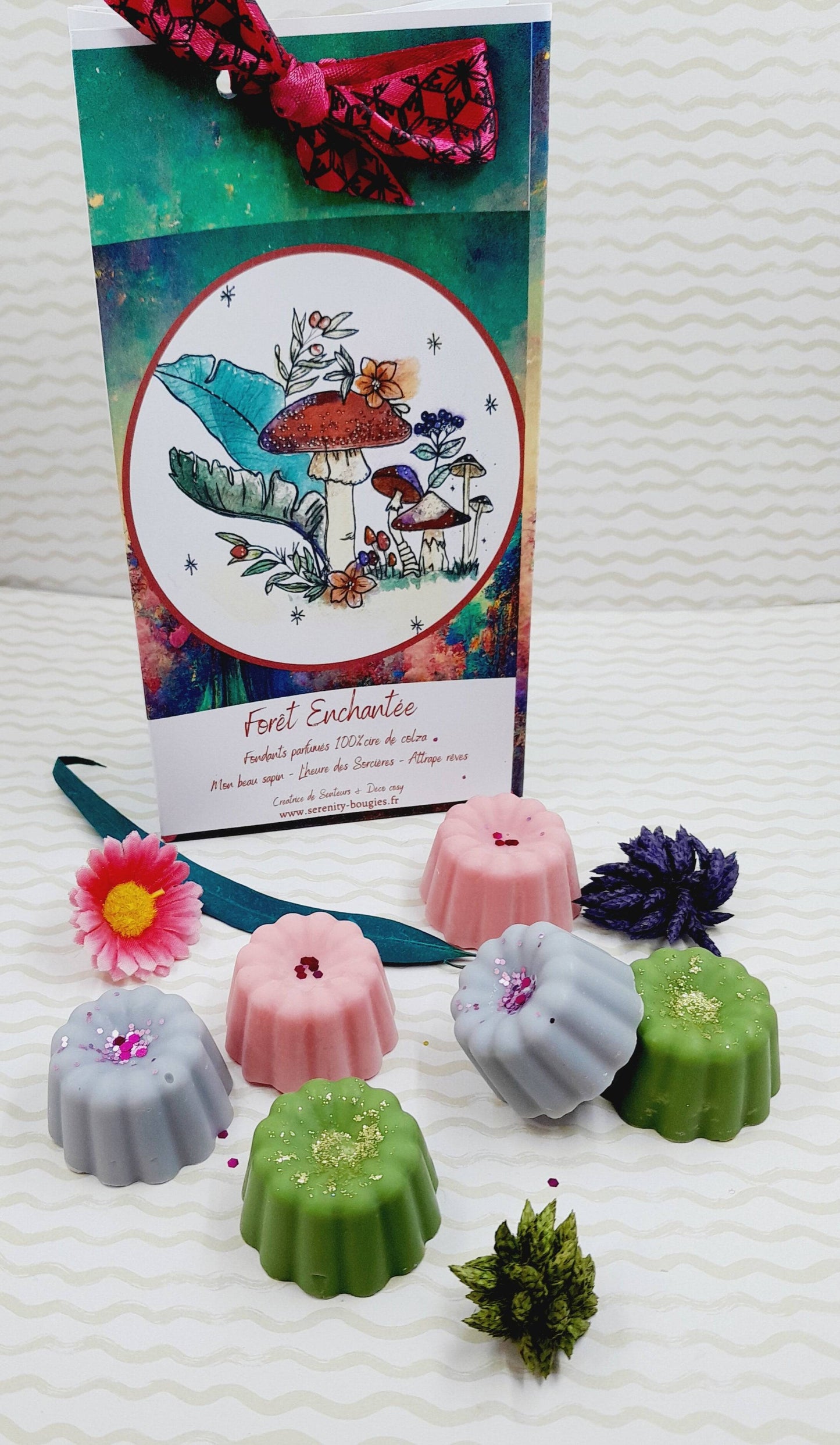 Scented Fondant Pack x6 - ENCHANTED FOREST Collection Limited Edition - 3 Geschmacksrichtungen