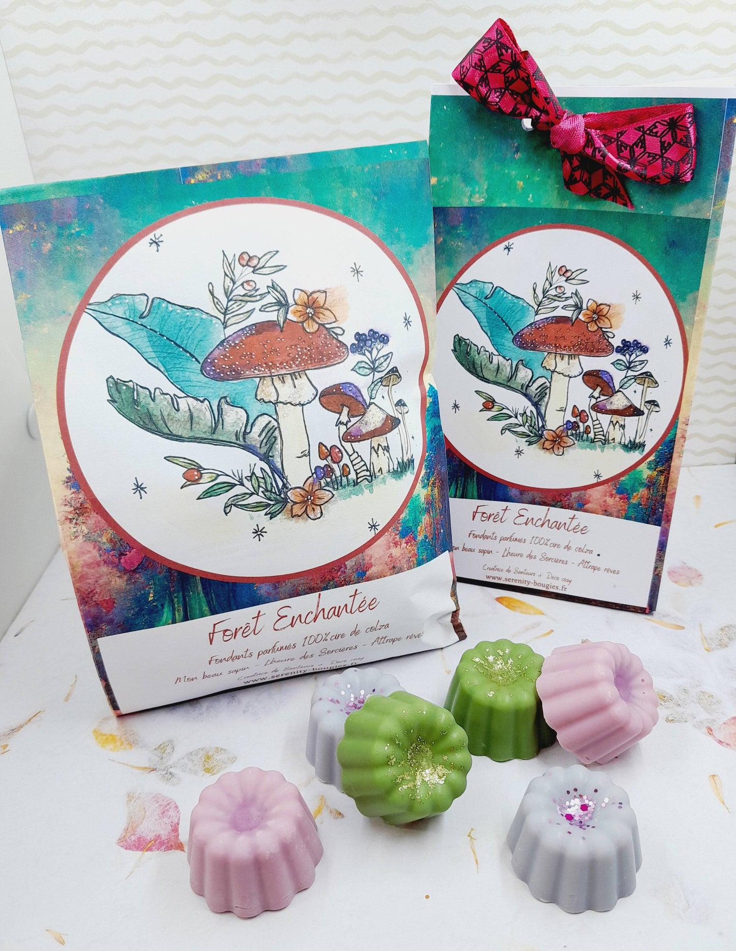 Scented Fondant Pack x6 - ENCHANTED FOREST Collection Limited Edition - 3 Geschmacksrichtungen