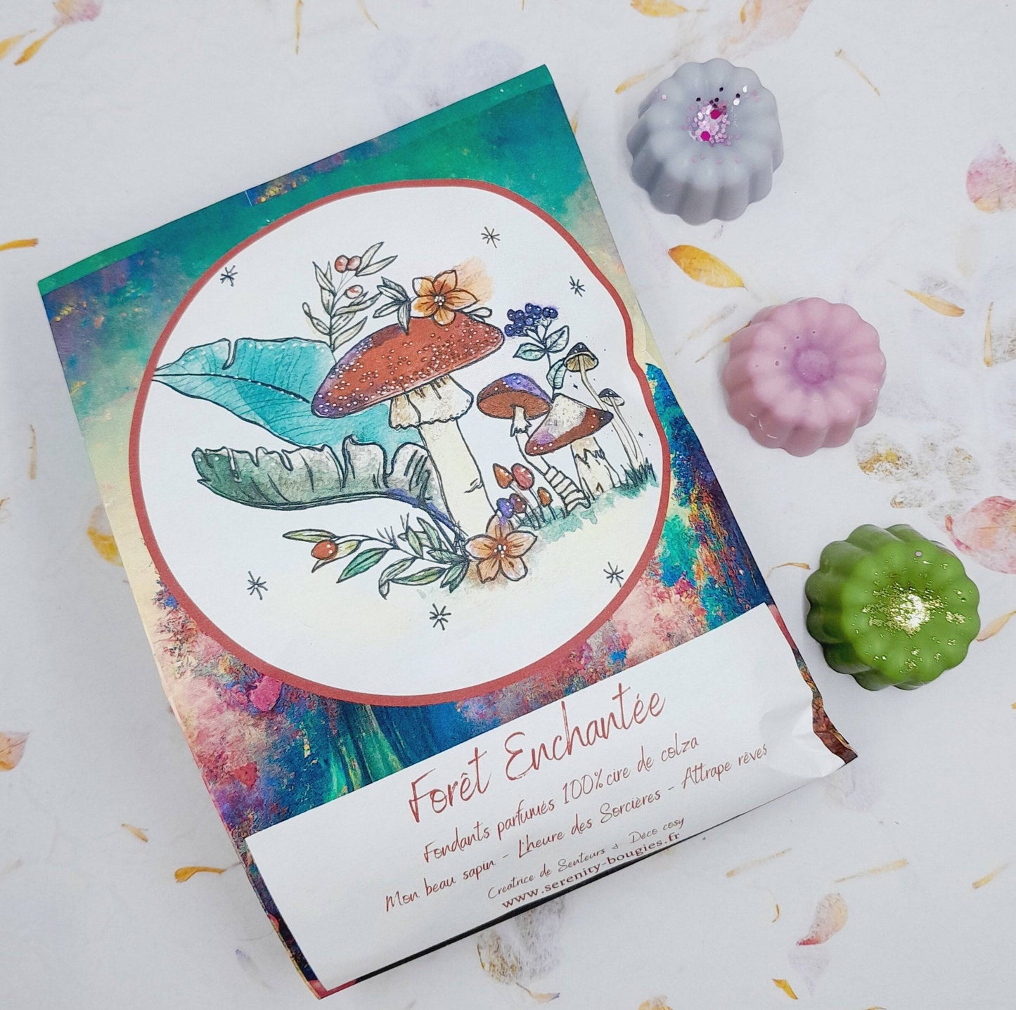 Scented Fondant Pack x6 - ENCHANTED FOREST Collection Limited Edition - 3 Geschmacksrichtungen