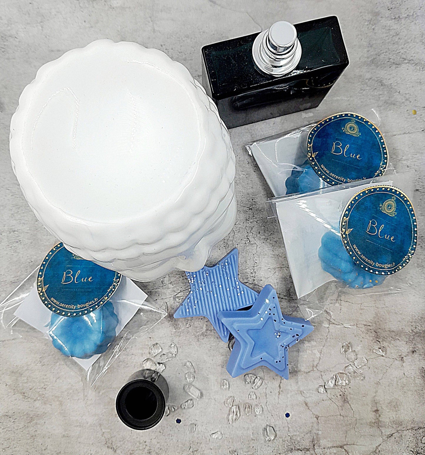 AZUL - Dupe fondant perfumado inspira grandes perfumes